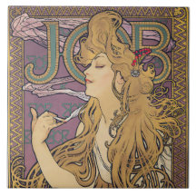 Trabajo (1896) de Alphonse Mucha