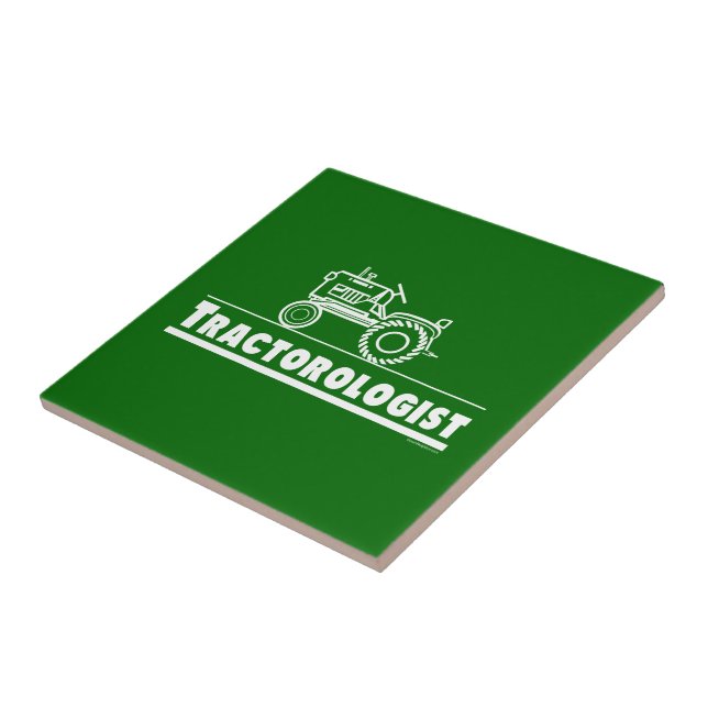 Azulejo Tractor divertido (Lado)