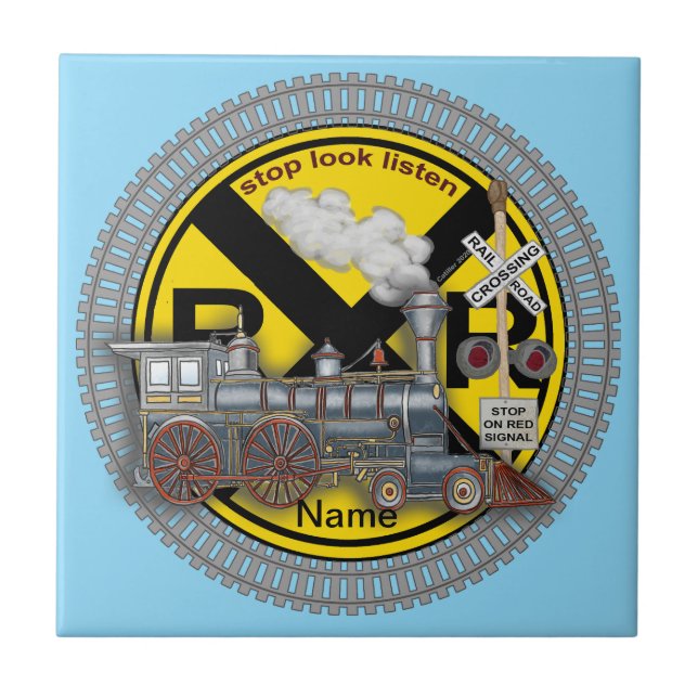 Azulejo Train Crossing  (Frente)