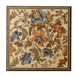 Azulejo Transferencial de Flor Victoriana Repro