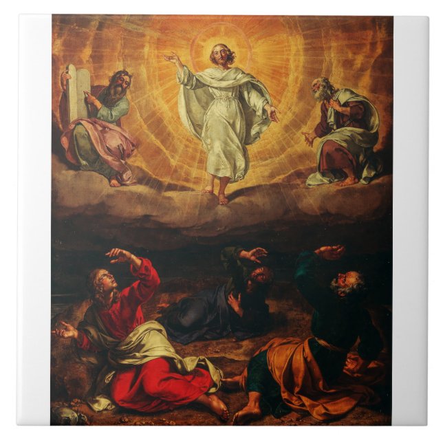 Azulejo Transfiguración de Jesucristo (Frente)