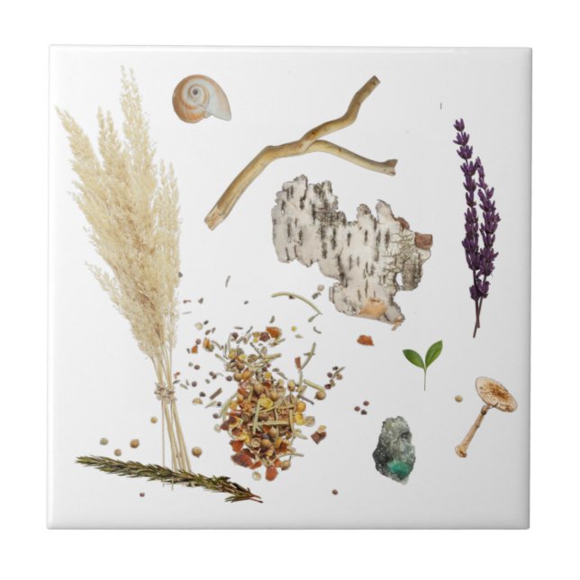 Azulejo Treasures Ceramic Tile (Frente)