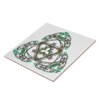 Azulejo Trébol céltico