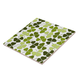 Azulejo Trébol verde en una variedad de tonos