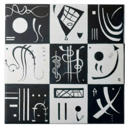 Azulejo Treinta, Abstracción Biomórfica - Kandinsky