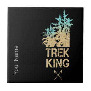 Azulejo Trekking y senderismo Diseño Forestal al Aire Libr