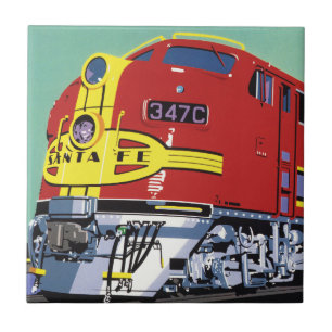Azulejo Tren