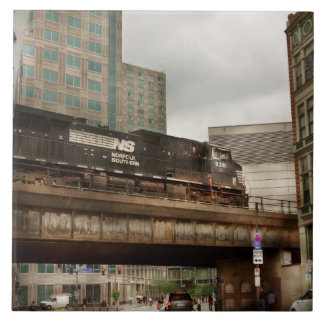 Azulejo Tren - Pittsburg Pa - La ciudad industrial