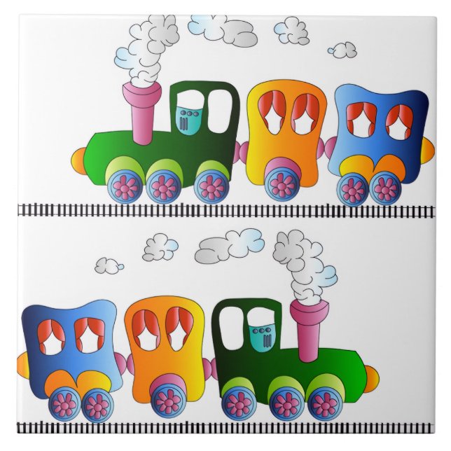 Azulejo Trenes (Frente)