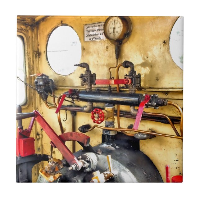AZULEJO TRENES DE VAPOR (Frente)