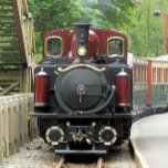 AZULEJO TRENES DE VAPOR<br><div class="desc">Gales,  la tierra de los pequeños trenes de vapor. Un tren rojo muy bien conservado y vagones verdes llenos de pasajeros.</div>