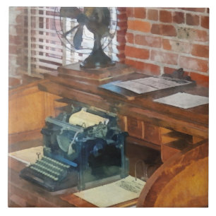 Azulejo Trenes - Oficina del Maestro de Estaciones