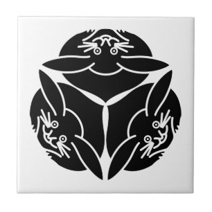 Azulejo Tres conejos