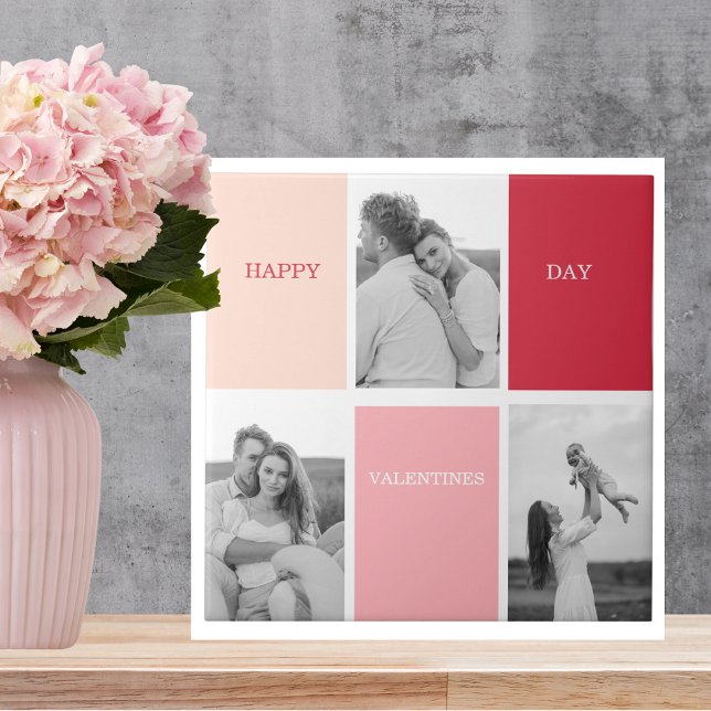 Azulejo Tres fotos | Feliz Día de San Valentín (Subido por el creador)