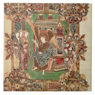 Azulejo Tres Maries en el sepulcro, del Benedictio