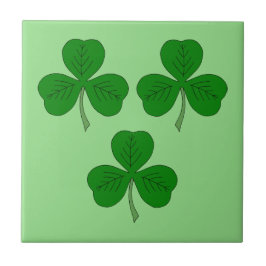 Azulejo Tres Shamrock