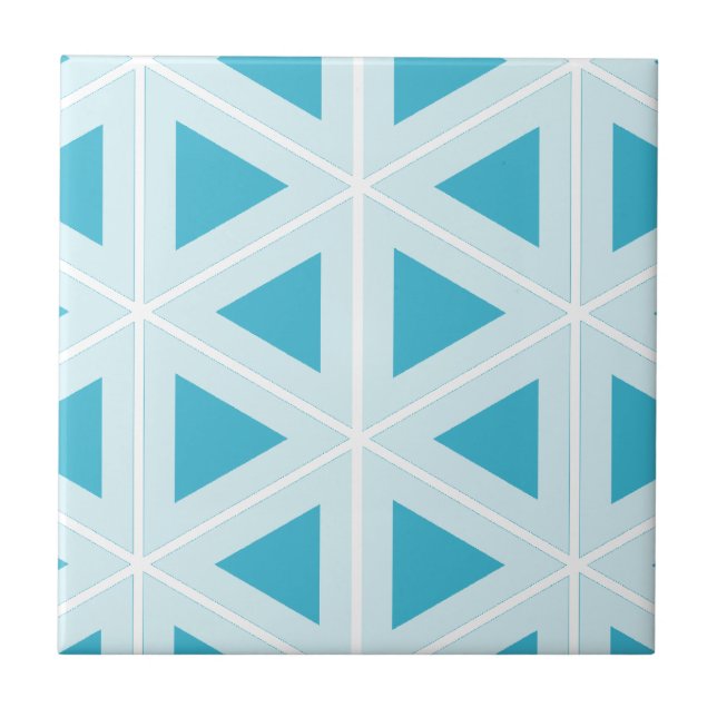 Azulejo triángulos retros enrrollados (Frente)