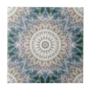 Azulejo Trippy divertido hippy Psicodélico Fractal Kaleido