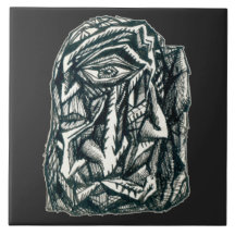 Triumvirato, dibujo de tinta