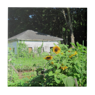 Azulejo Trivet de jardines de campo