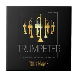 Azulejo Trompeta nacida como trompeta para músicos