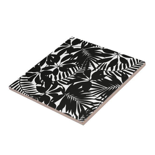 Azulejo Tropical negro (Lado)