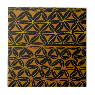 Azulejo Tropical Tribal South Seas Tapa