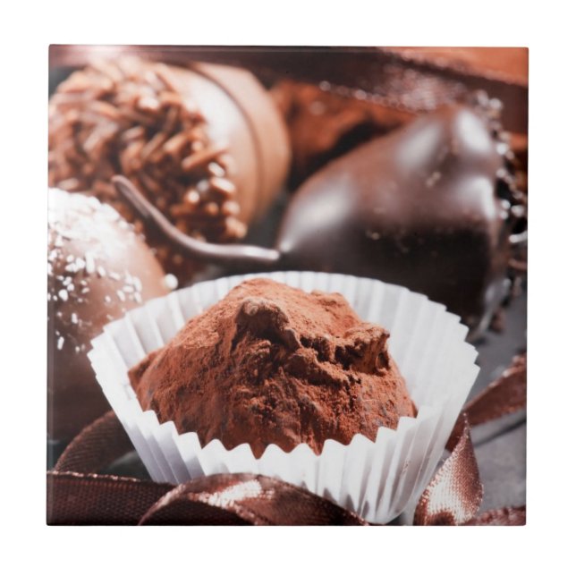 Azulejo Trufas de chocolate (Frente)