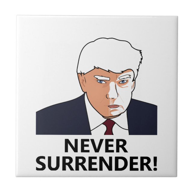 Azulejo Trump nunca renunció a la masacre (Frente)