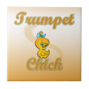 Azulejo Trumpet Chick