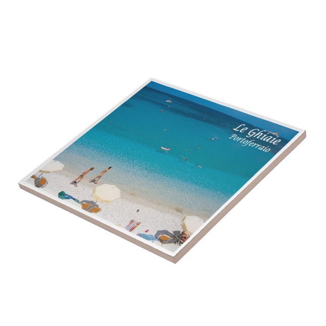 Azulejo TSC073 Isla PORTOFERRAIO ELBA, Toscana, (Lado)