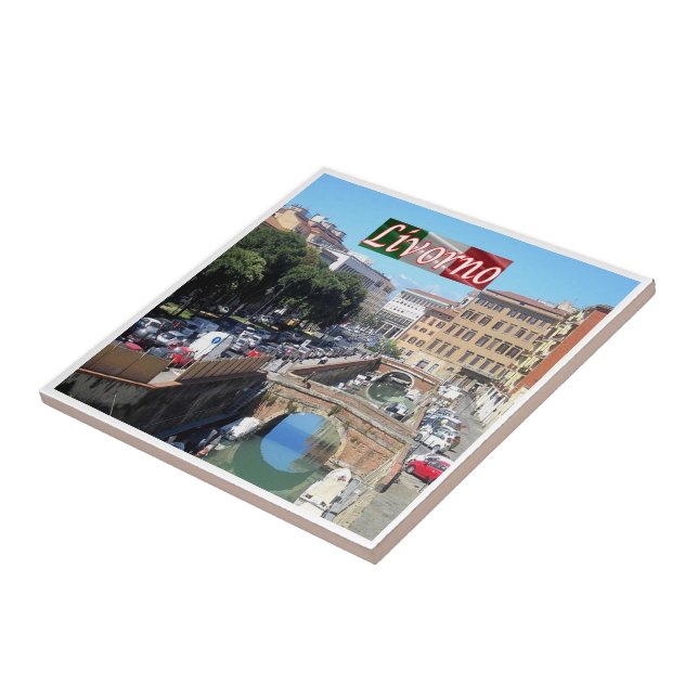 Azulejo TSC114 LIVORNO, Escalar piedras, Toscana, (Lado)