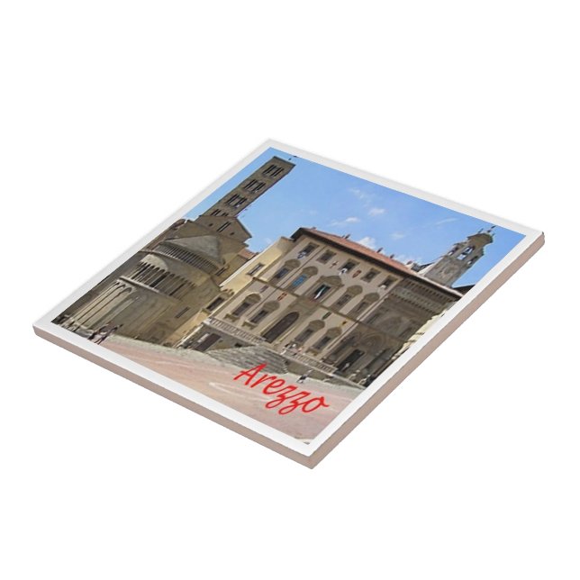 Azulejo TSC135 AREZZO, Toscana, Italia, Europa, (Lado)