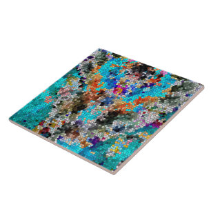 Azulejo TTEQOTGCubismINV AZUL SGDRKDP