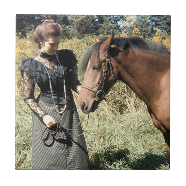 Azulejo "Tú y yo" en color (Frente)