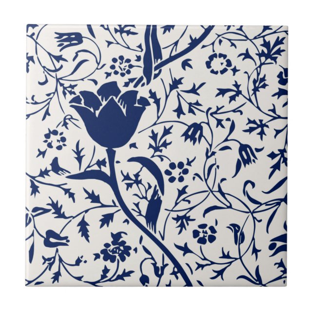 Azulejo Tulip Floral Europeo Tile (Frente)