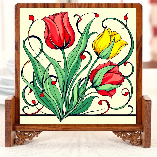 Azulejo Tulip Radiance Ceramic Tile (Subido por el creador)