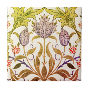 Azulejo Tulipanes de William Morris