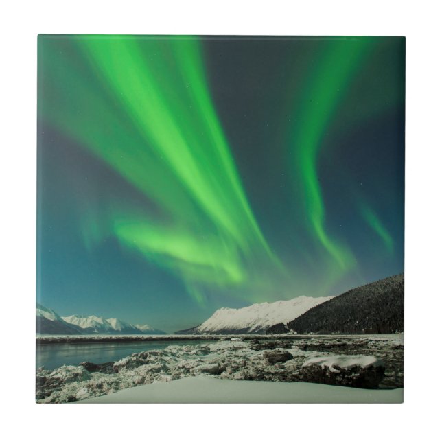Azulejo Turnagain Arm Aurora (Frente)