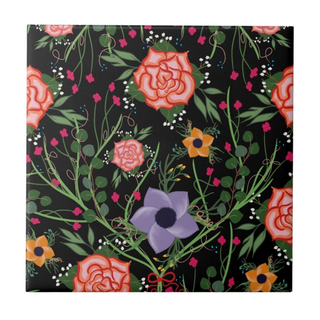 Azulejo Twilight Garden Tile (Frente)