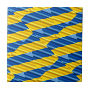 Azulejo Ucrania azul y amarilla inspiró la guerra de paz c