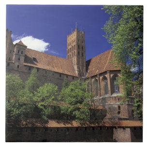 Azulejo UE, Polonia, Pomerania y Malbork. La más grande d