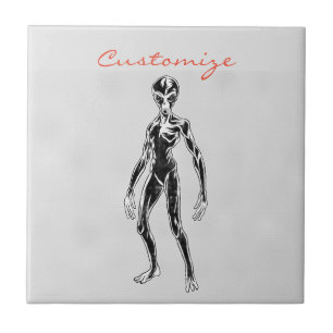 Azulejo UFO Alien Thunder_Cove