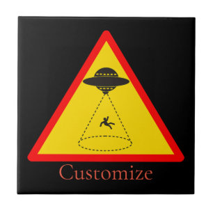 Azulejo UFO Thunder_Cove de secuestro de Alien