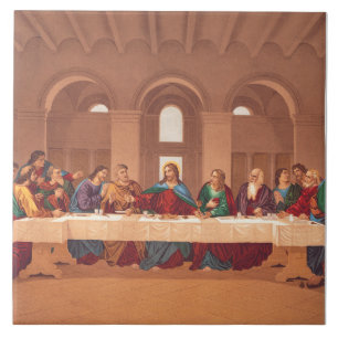 Azulejo Última Cena de Jesucristo