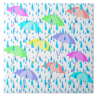Azulejo Umbrellas