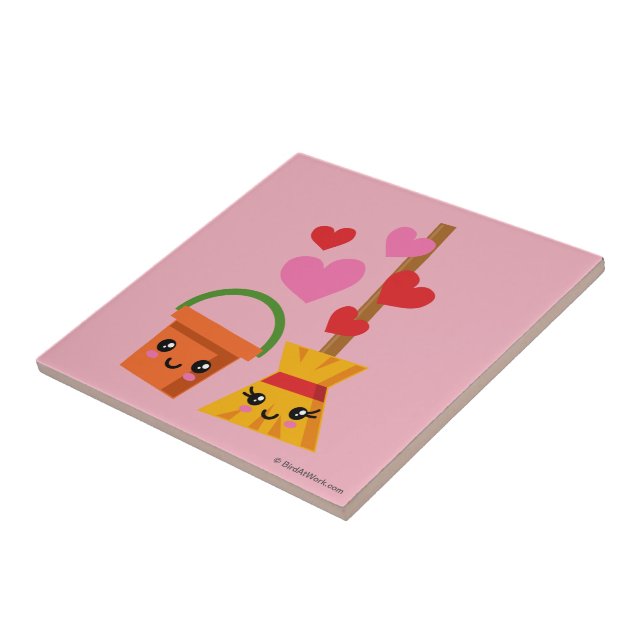 Azulejo Un amor duradero (Lado)