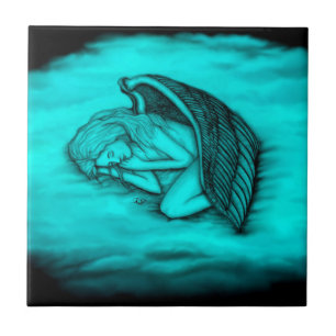 Azulejo Un ángel dormido