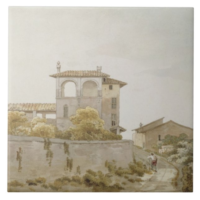 Azulejo Un chalet italiano (Frente)