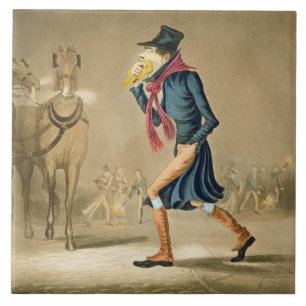 Azulejo Un detalle excelente de noviembre y de Londres,